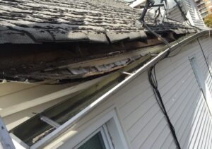 Gutter damage